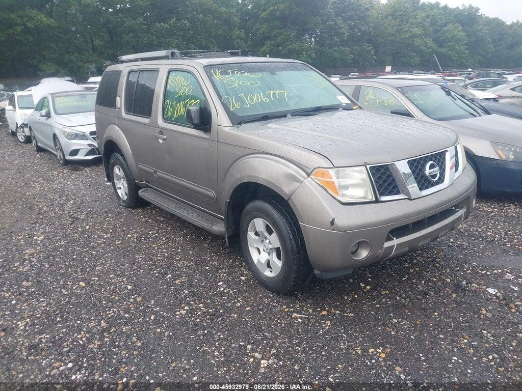 2005 NISSAN PATHFINDER 5N1AR18WX5C769275
