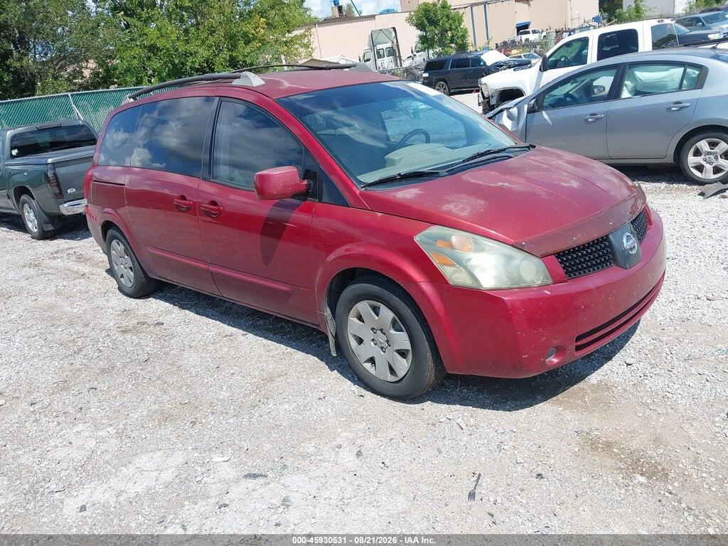 2005 NISSAN QUEST 5N1BV28U25N135709