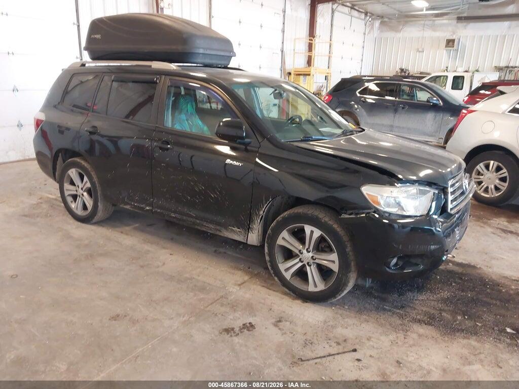 2009 TOYOTA HIGHLANDER JTEES43A092116579