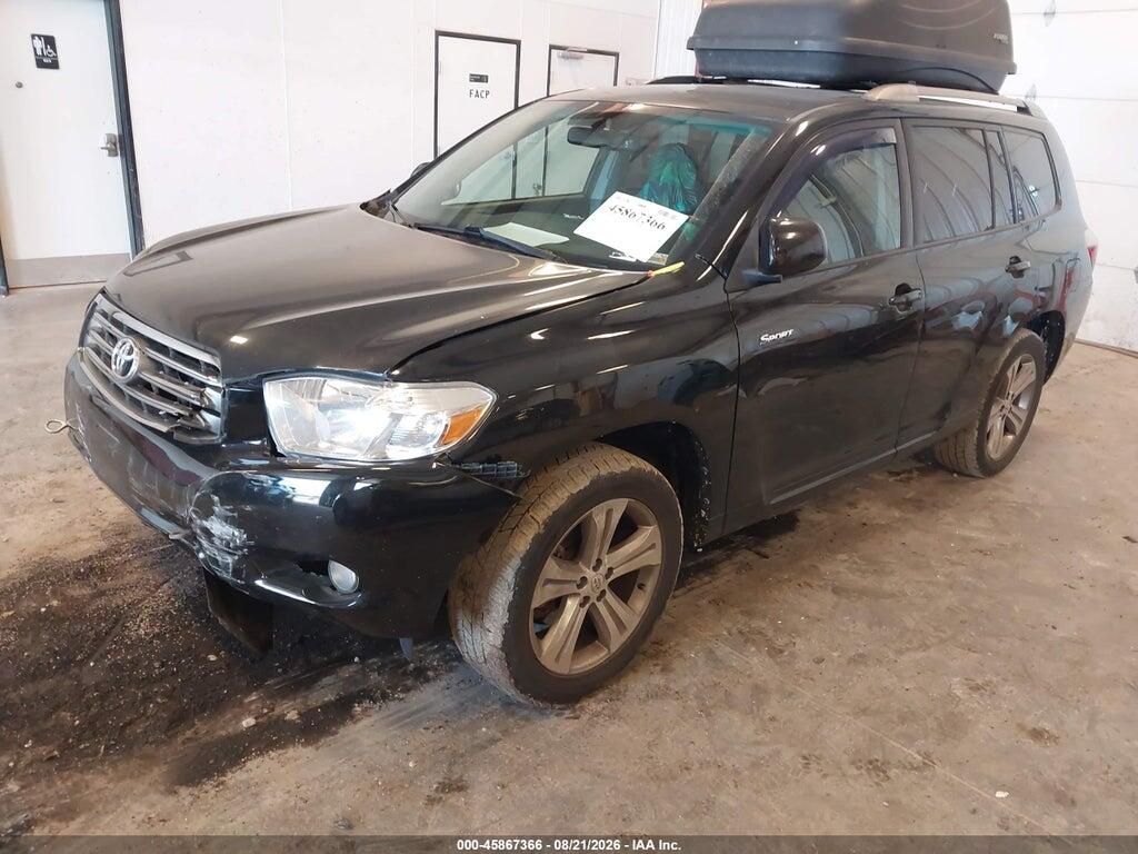 JTEES43A092116579 2009 TOYOTA HIGHLANDER photo no. 2