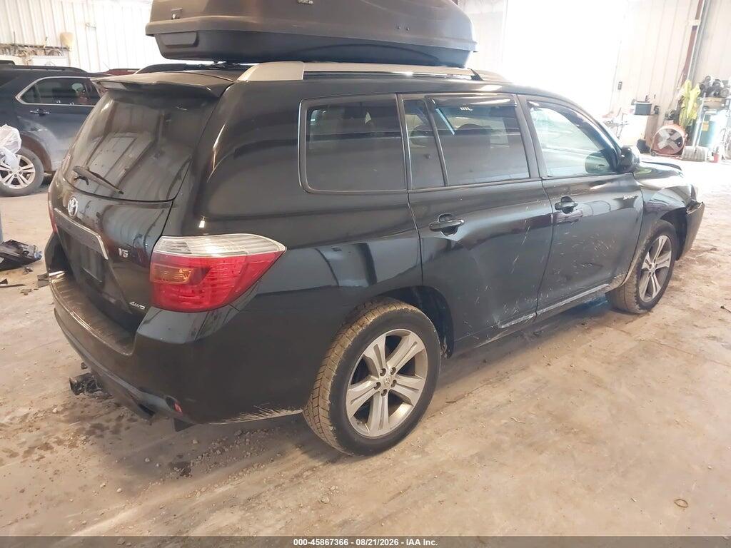 JTEES43A092116579 2009 TOYOTA HIGHLANDER photo no. 4