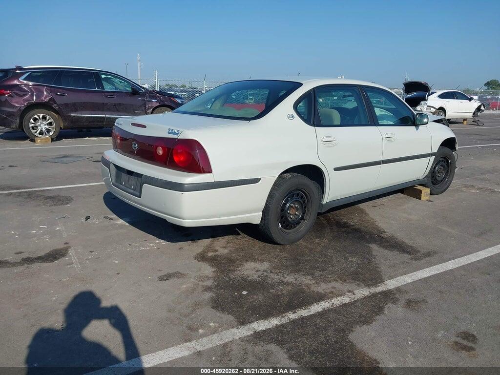 2G1WF52E739187674 2003 CHEVROLET IMPALA photo no. 4
