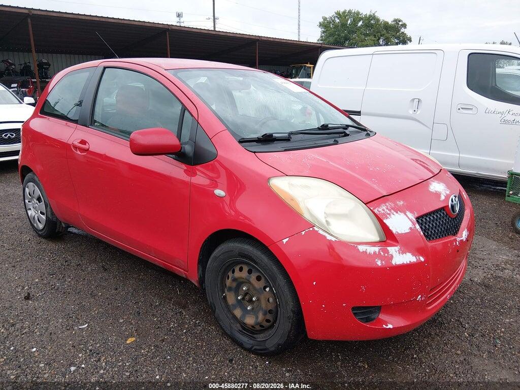 2008 TOYOTA YARIS JTDJT923685216621