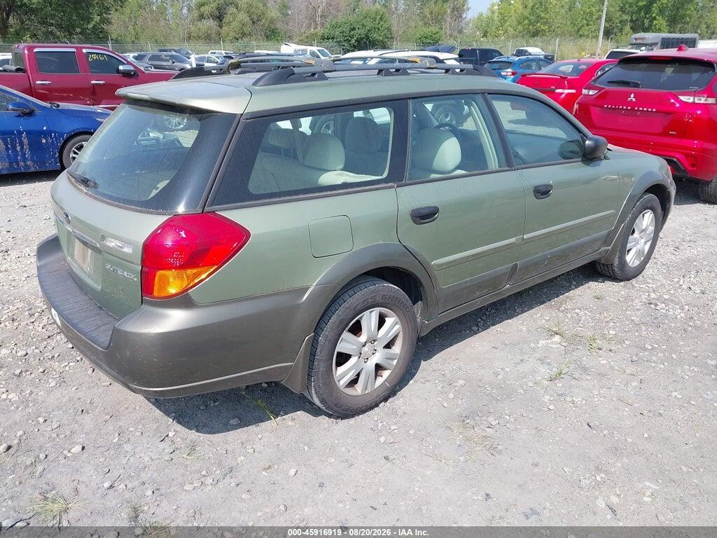 4S4BP61C757370386 2005 SUBARU OUTBACK photo no. 4