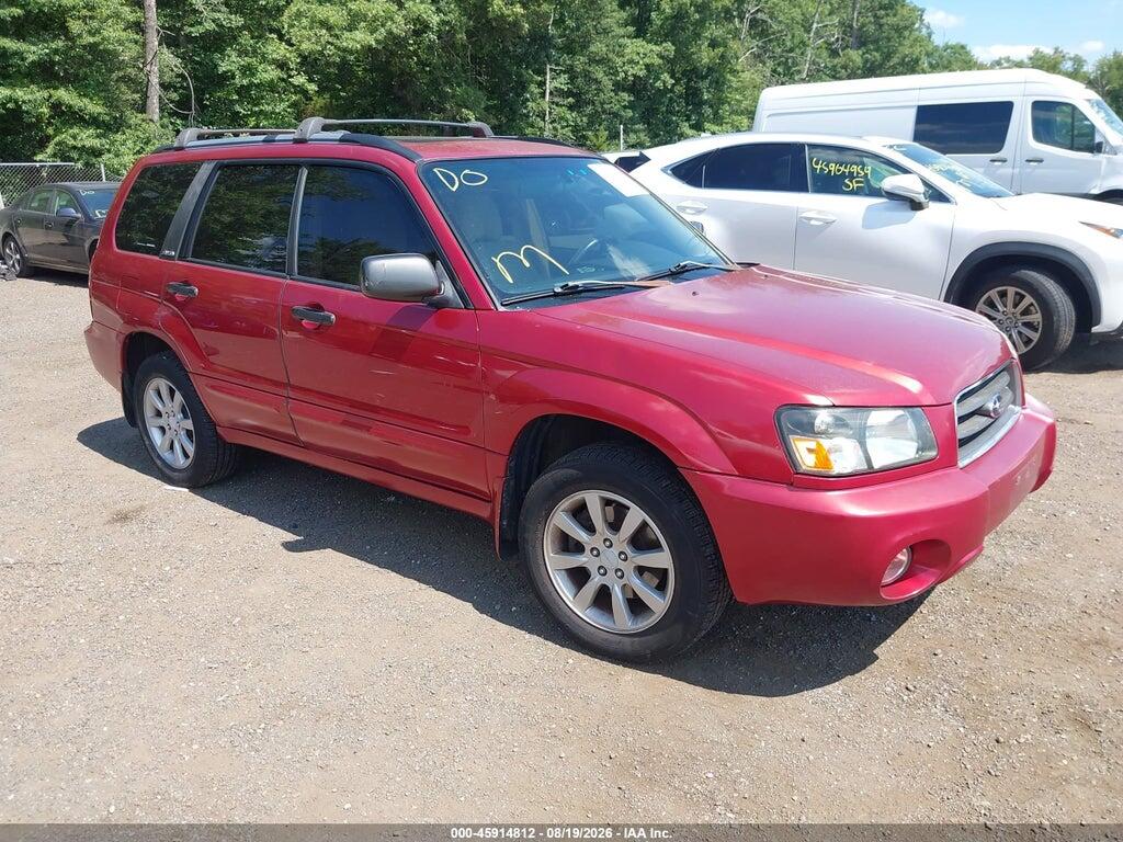 2005 SUBARU FORESTER JF1SG656X5G712668