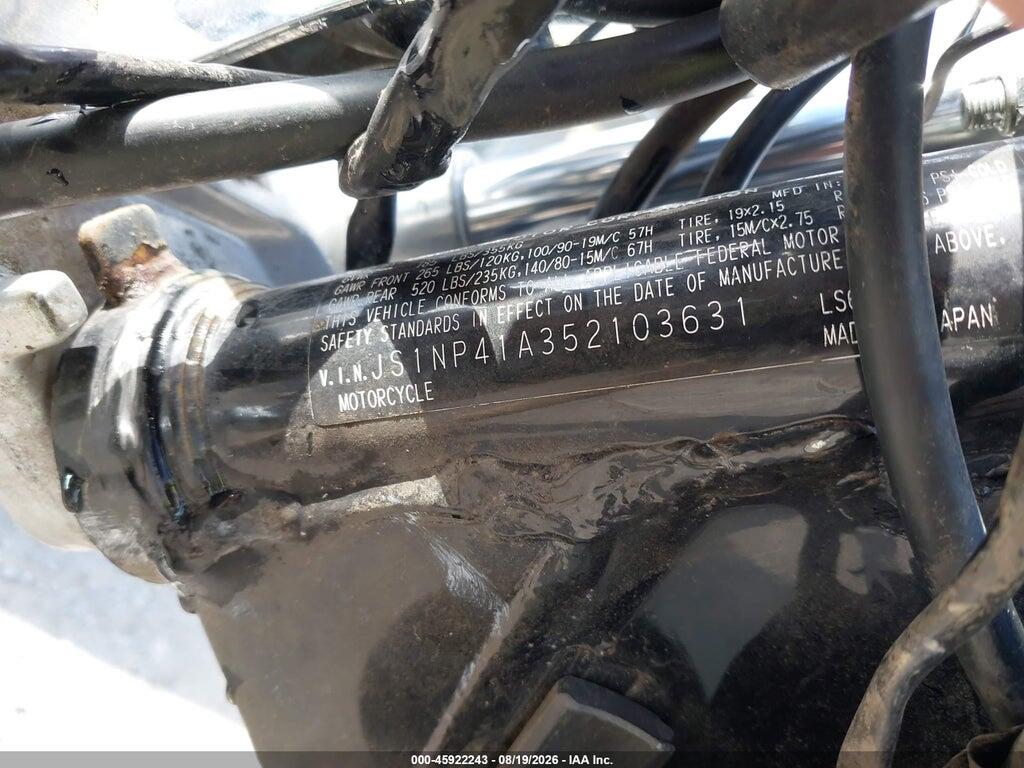 JS1NP41A352103631 2005 SUZUKI LS650 photo no. 10