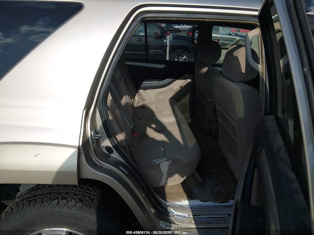 JTEZU14R550044735 2005 TOYOTA 4RUNNER photo no. 8