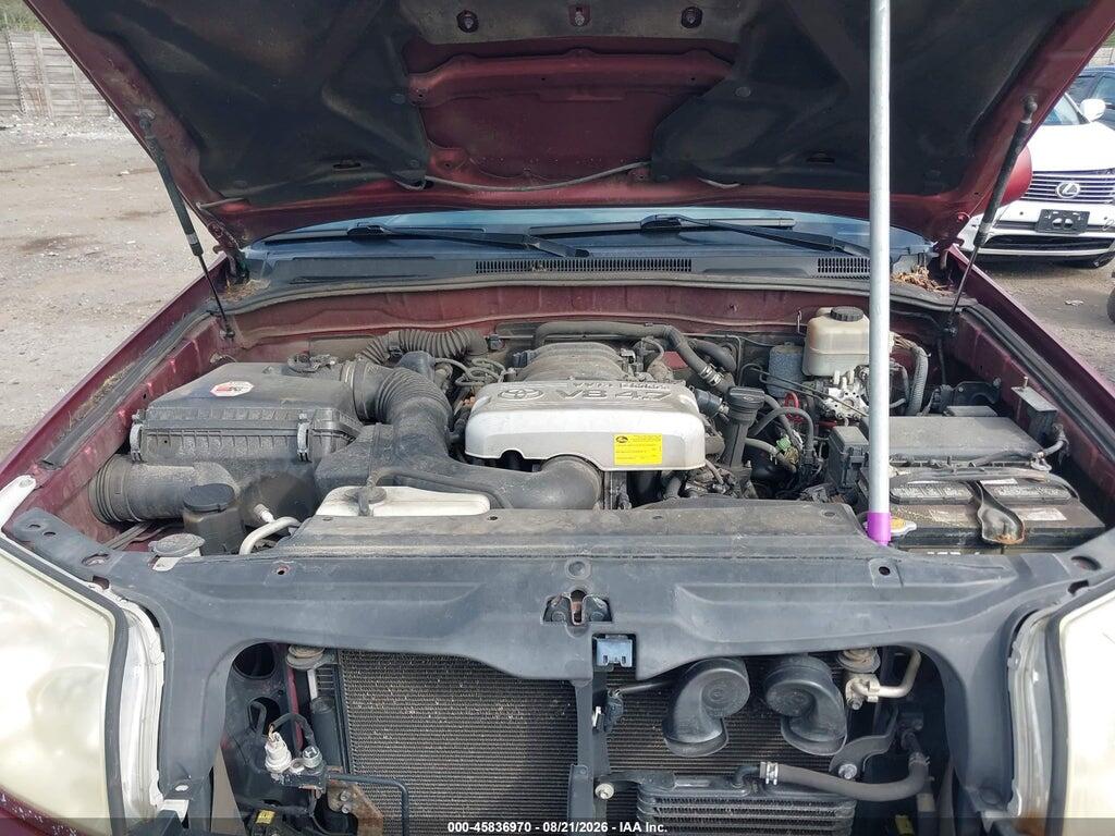 JTEZT14RX58007698 2005 TOYOTA 4RUNNER photo no. 10