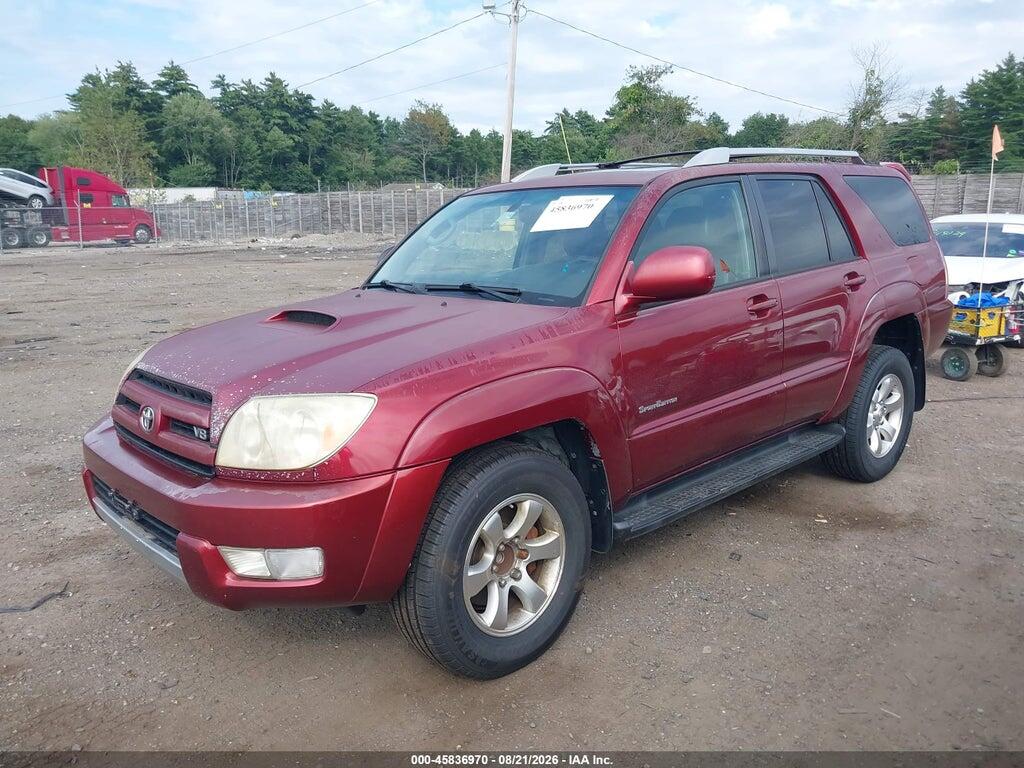 JTEZT14RX58007698 2005 TOYOTA 4RUNNER photo no. 2