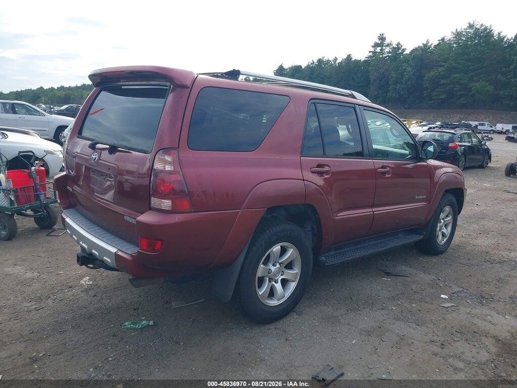 JTEZT14RX58007698 2005 TOYOTA 4RUNNER photo no. 4