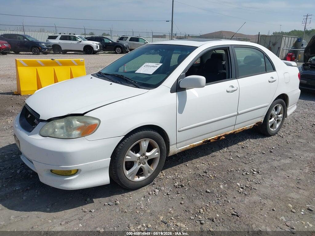 2T1BY32E15C353789 2005 TOYOTA COROLLA photo no. 2
