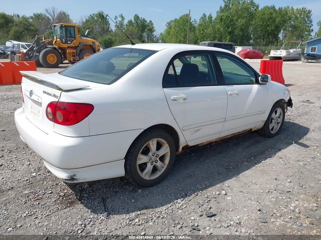 2T1BY32E15C353789 2005 TOYOTA COROLLA photo no. 4