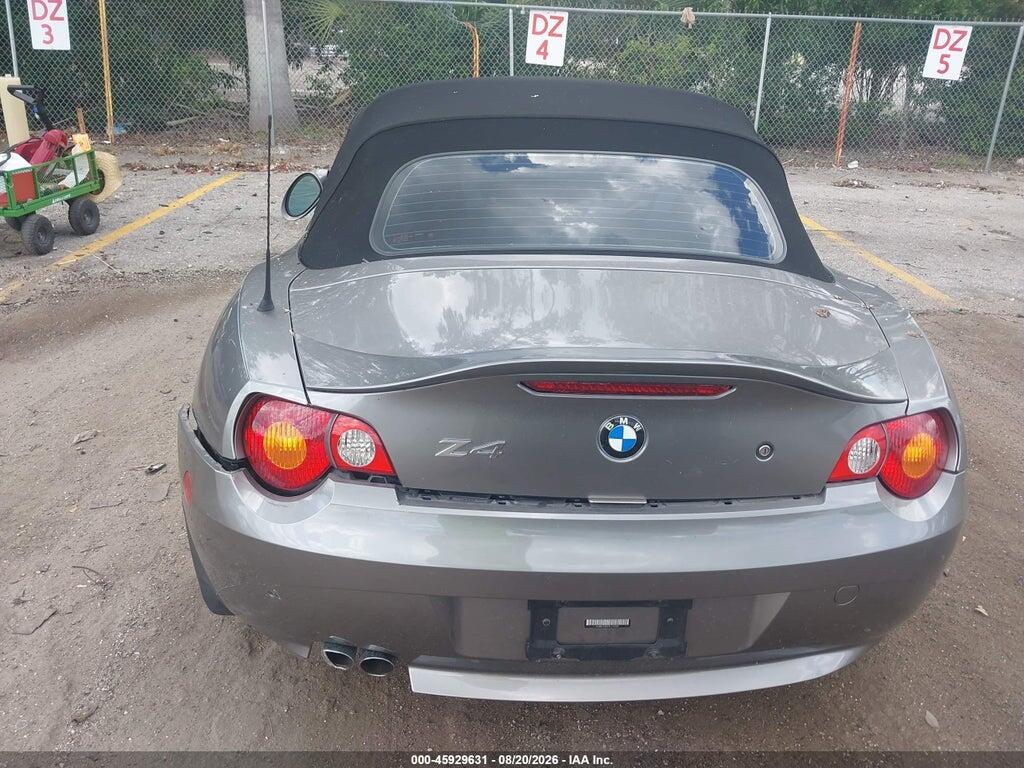 4USBT53594LT25104 2004 BMW Z4 photo no. 6