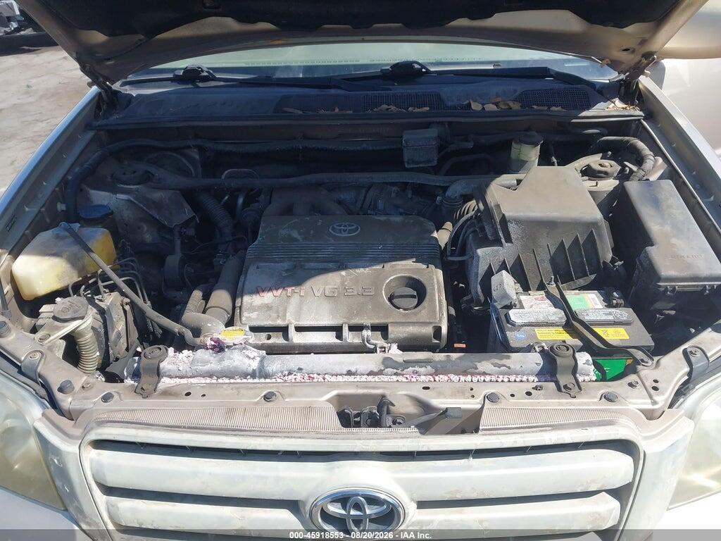 JTEDP21A250052619 2005 TOYOTA HIGHLANDER photo no. 10