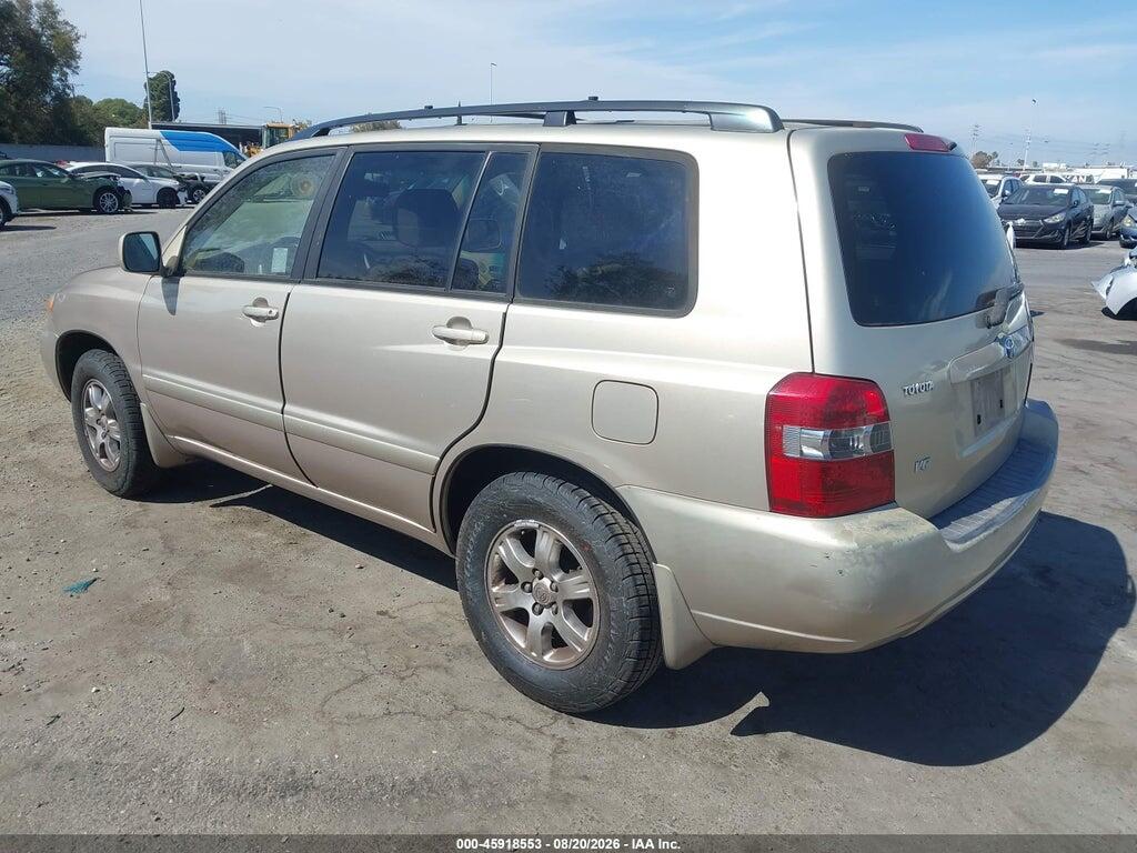 JTEDP21A250052619 2005 TOYOTA HIGHLANDER photo no. 3