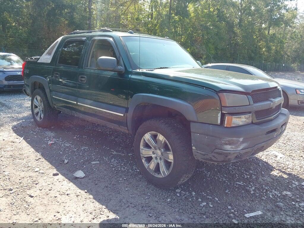2004 CHEVROLET AVALANCHE 1500 3GNEK12T24G126124