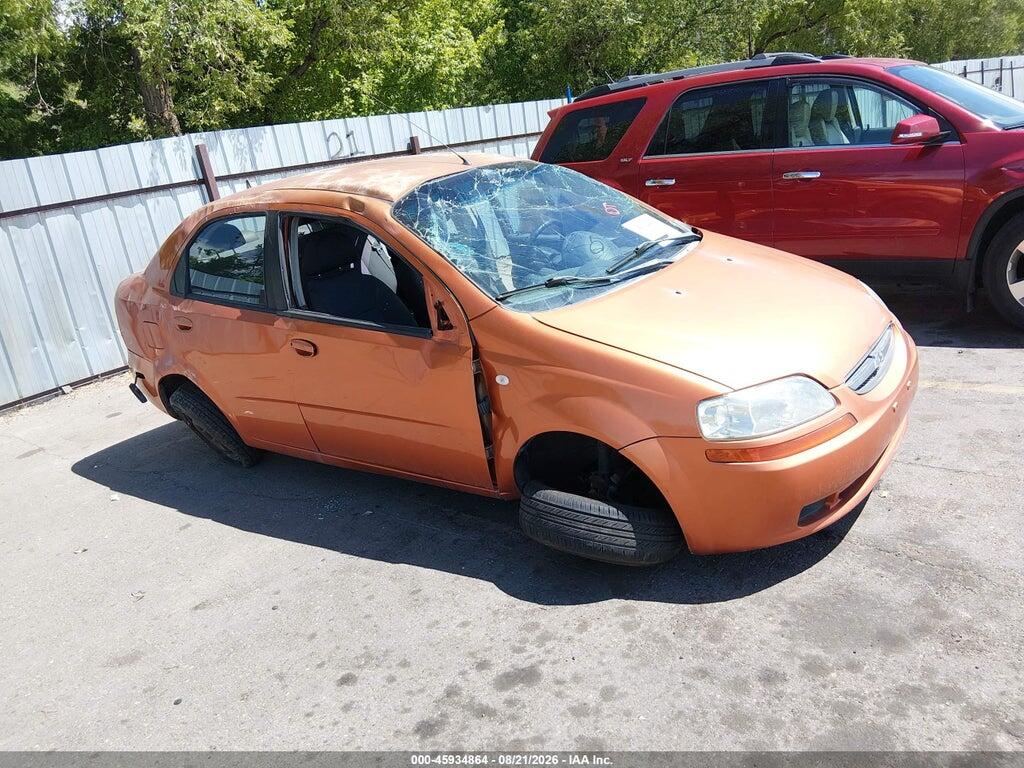 2006 CHEVROLET AVEO KL1TD56676B556448