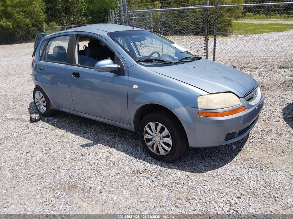 2006 CHEVROLET AVEO KL1TD66616B578449