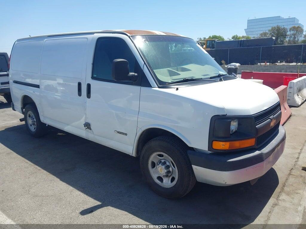 2004 CHEVROLET EXPRESS 1GCGG25V041242412