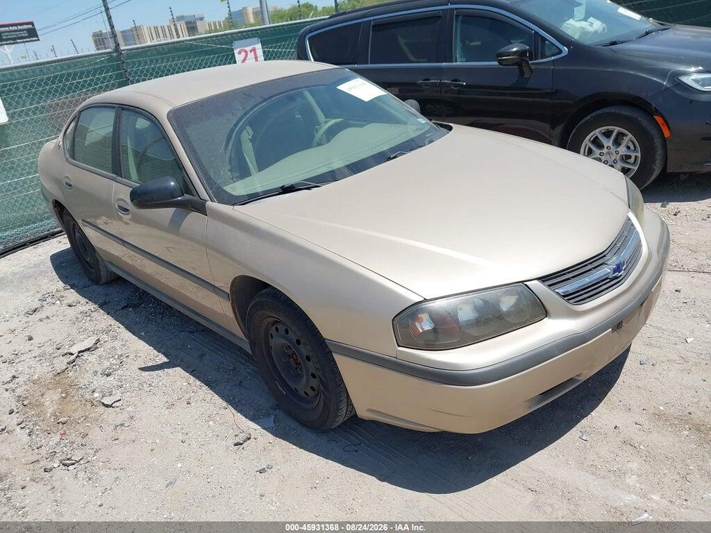 2004 CHEVROLET IMPALA 2G1WF52E849143815