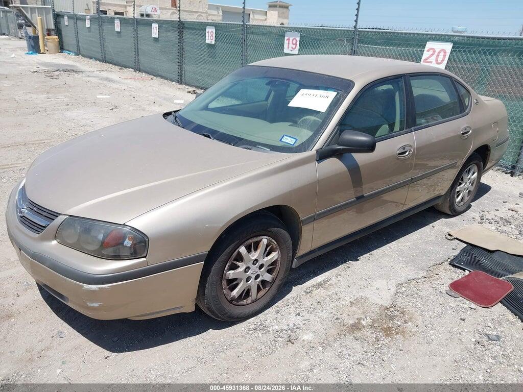 2G1WF52E849143815 2004 CHEVROLET IMPALA photo no. 2