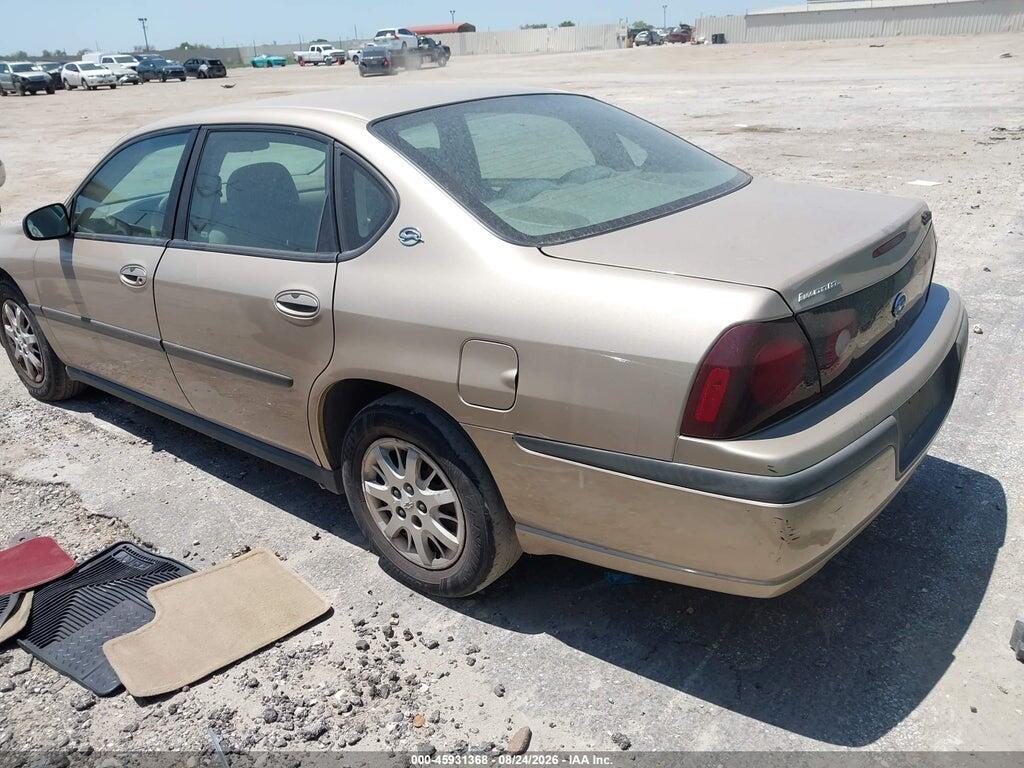 2G1WF52E849143815 2004 CHEVROLET IMPALA photo no. 3