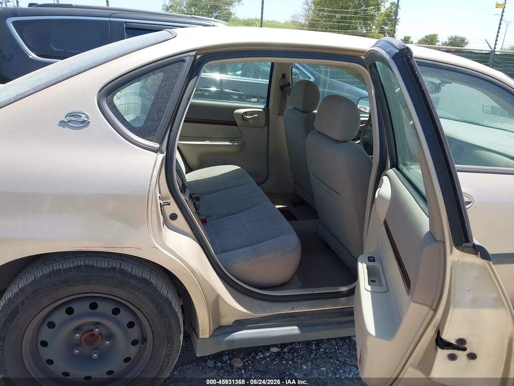 2G1WF52E849143815 2004 CHEVROLET IMPALA photo no. 8