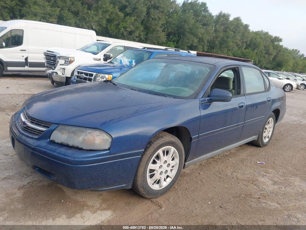 2G1WF52E549460998 2004 CHEVROLET IMPALA photo no. 2