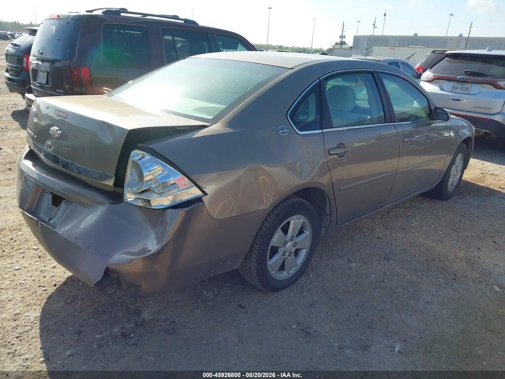 2G1WT58K669167524 2006 CHEVROLET IMPALA photo no. 4