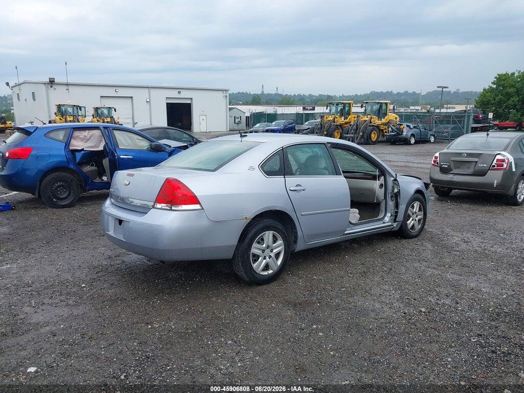 2G1WT58K869198659 2006 CHEVROLET IMPALA photo no. 4