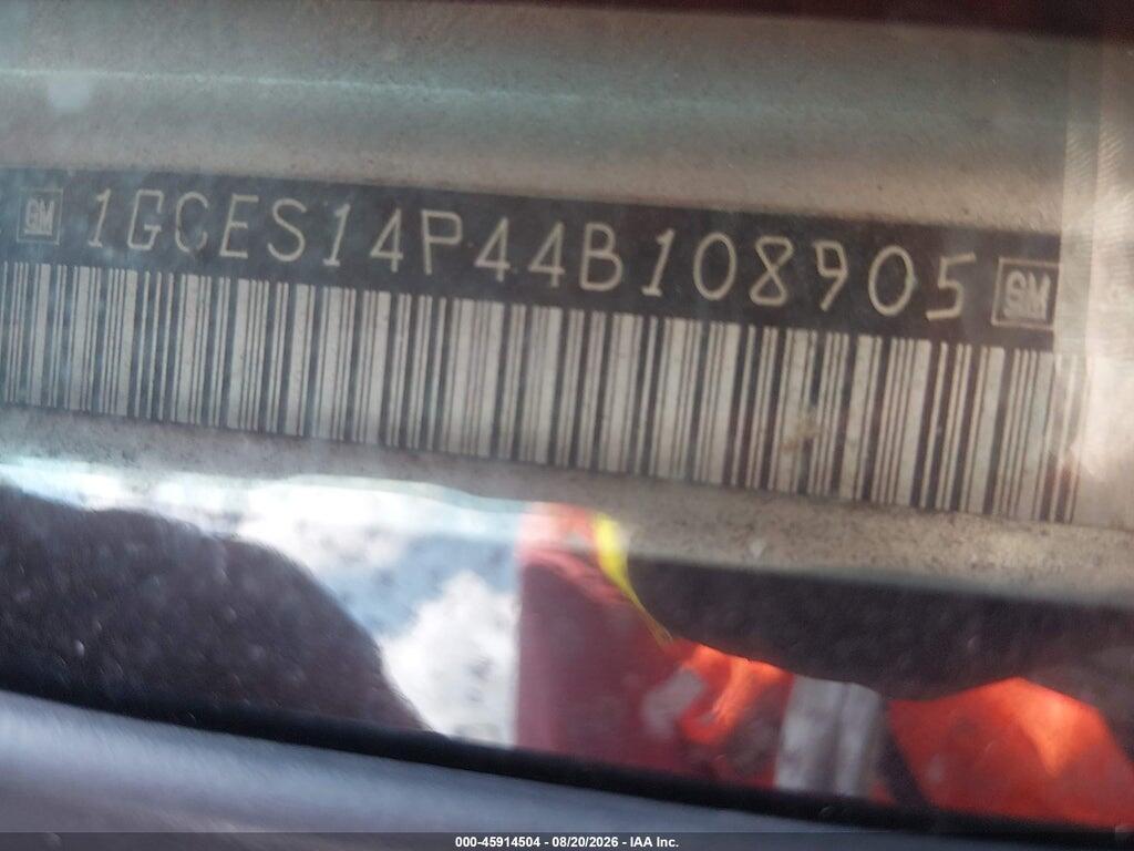1GCES14P44B108905 2004 CHEVROLET SSR photo no. 9