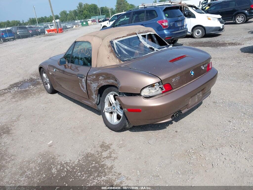 WBACH9343YLF89645 2000 BMW Z3 photo no. 3