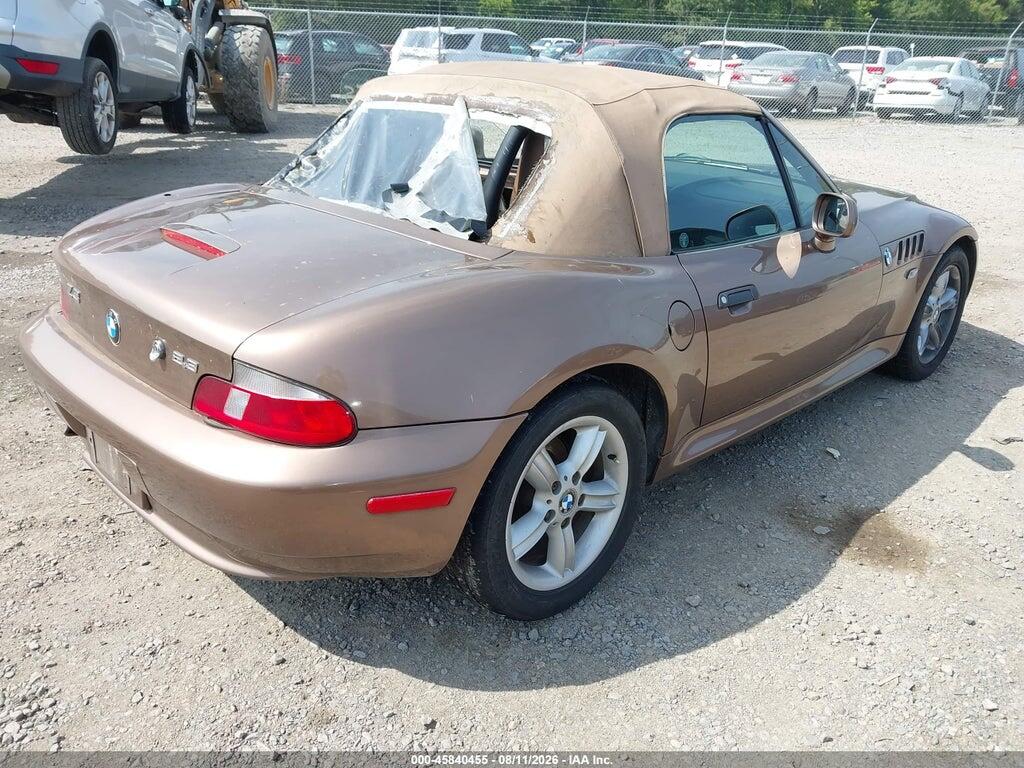 WBACH9343YLF89645 2000 BMW Z3 photo no. 4