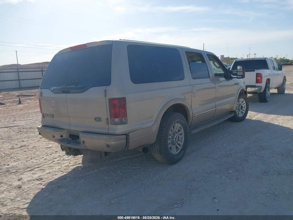 1FMNU42P64EB01723 2004 FORD EXCURSION photo no. 4