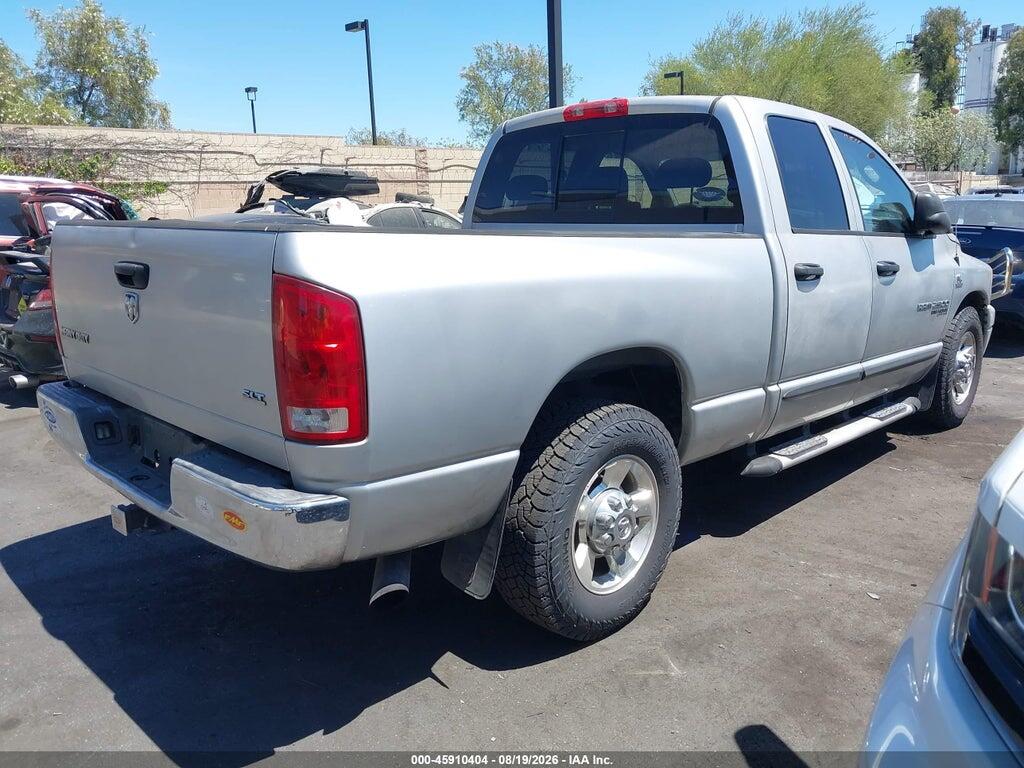 3D7KR28C16G209038 2006 DODGE RAM 2500 photo no. 4