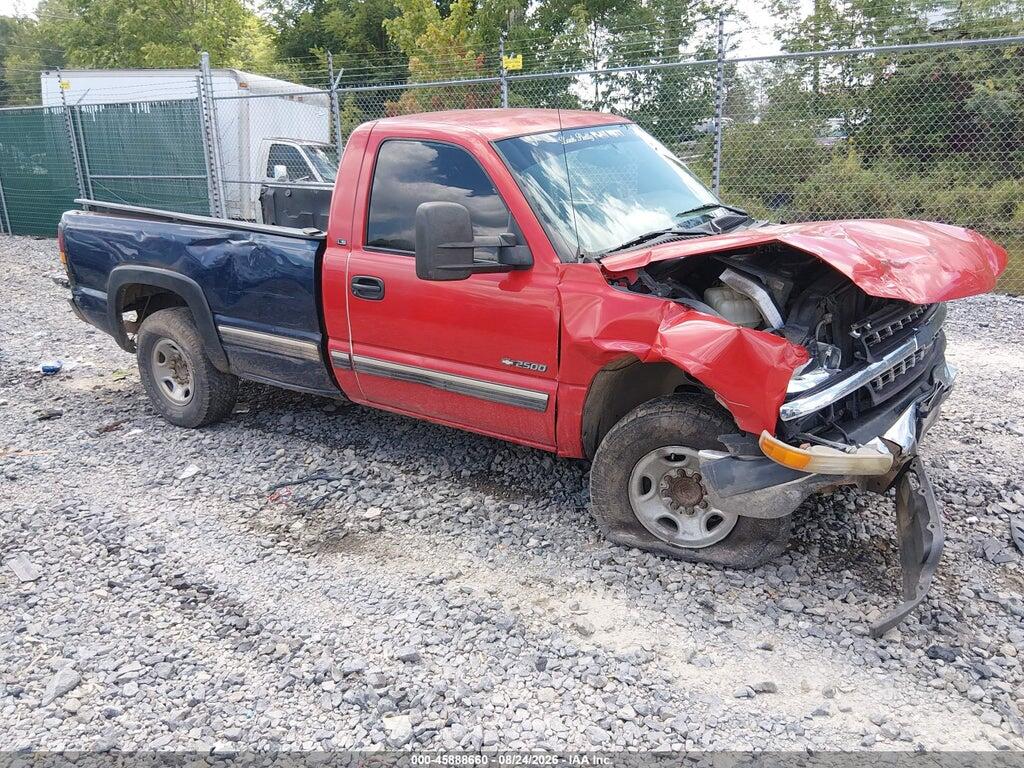 2000 CHEVROLET SILVERADO 2500 1GCGC24UXYE366271