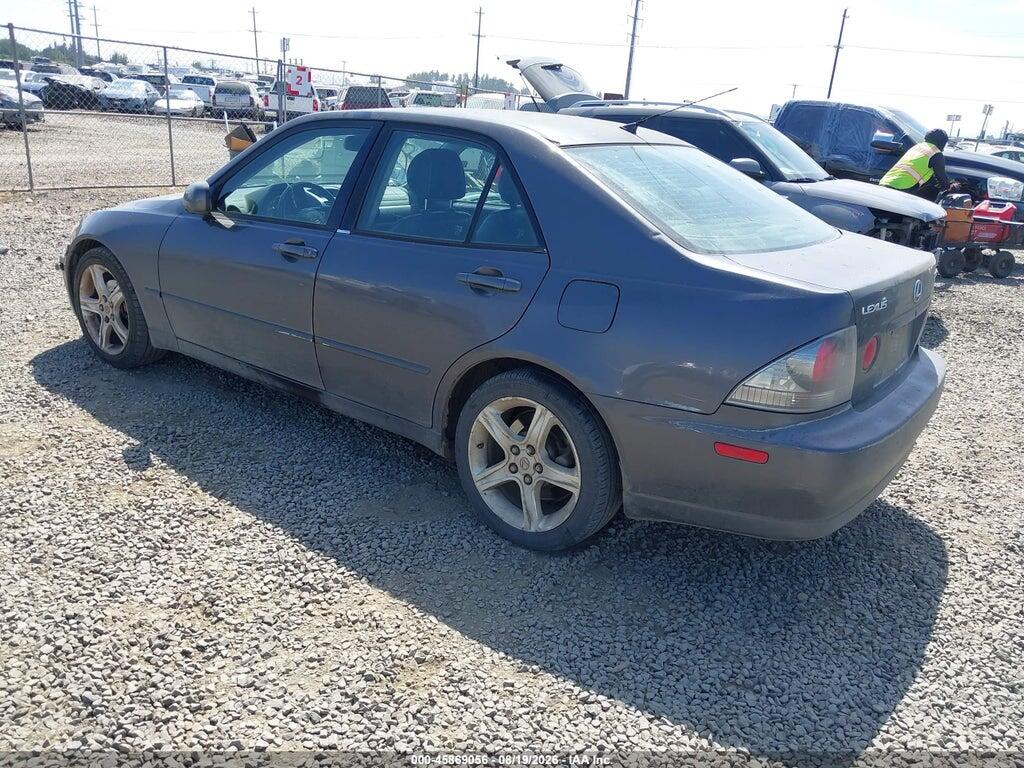 JTHBD192530071446 2003 LEXUS IS 300 photo no. 3