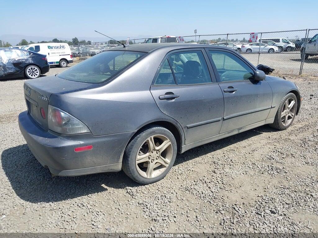 JTHBD192530071446 2003 LEXUS IS 300 photo no. 4