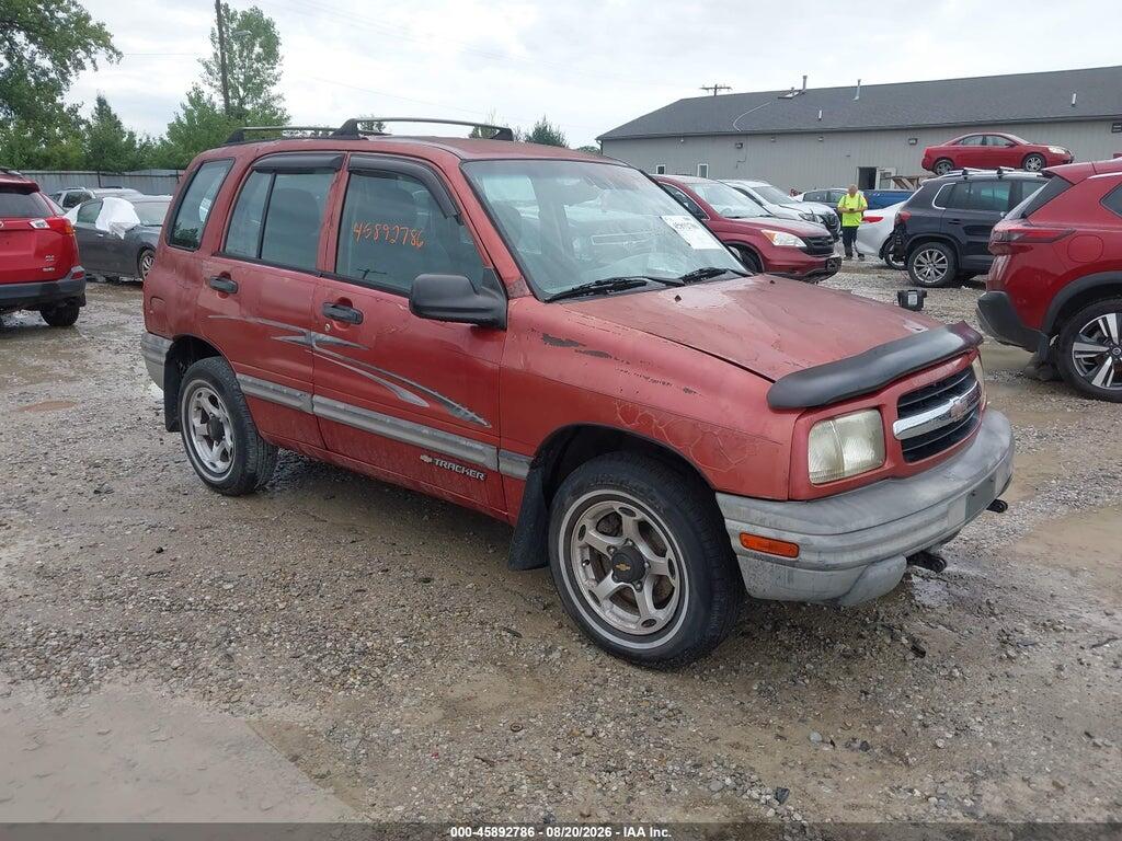2000 CHEVROLET TRACKER 2CNBJ13C8Y6952227