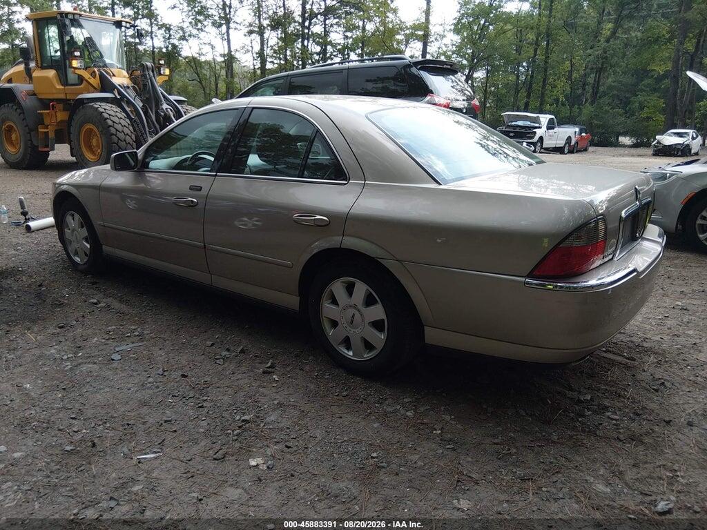 1LNHM86S53Y659935 2003 LINCOLN LS photo no. 3