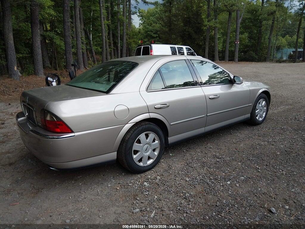 1LNHM86S53Y659935 2003 LINCOLN LS photo no. 4