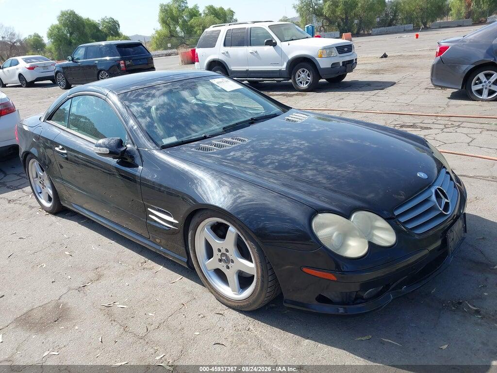 2003 MERCEDES-BENZ SL 500 WDBSK75F73F026202