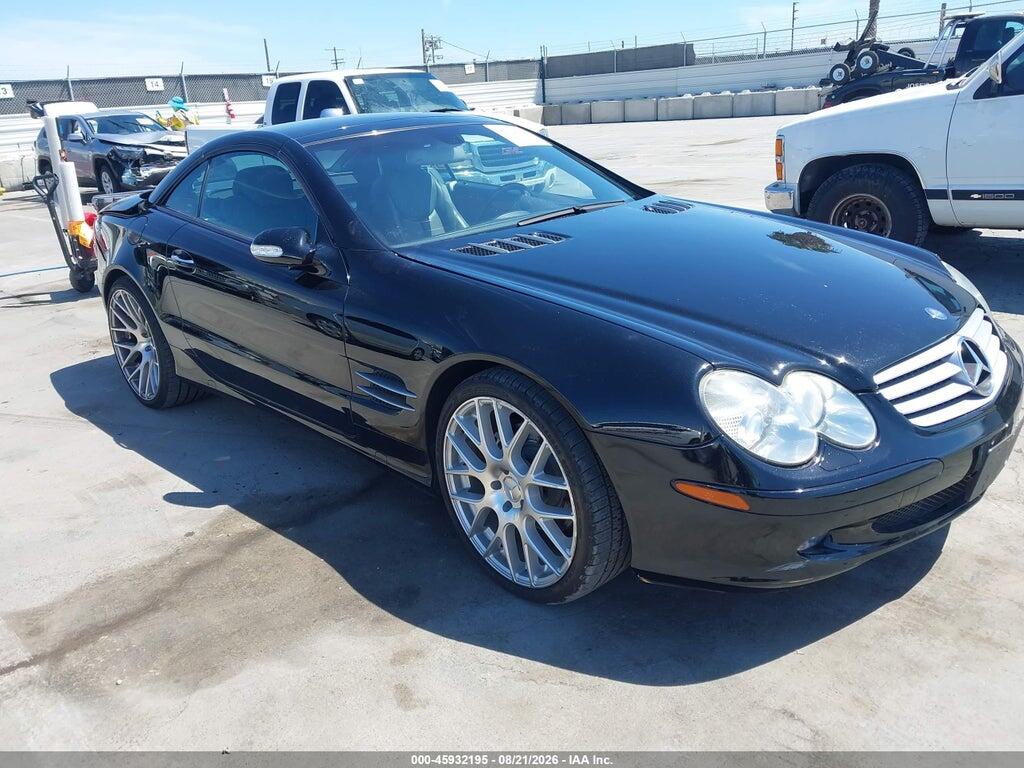 2003 MERCEDES-BENZ SL 500 WDBSK75F33F027590