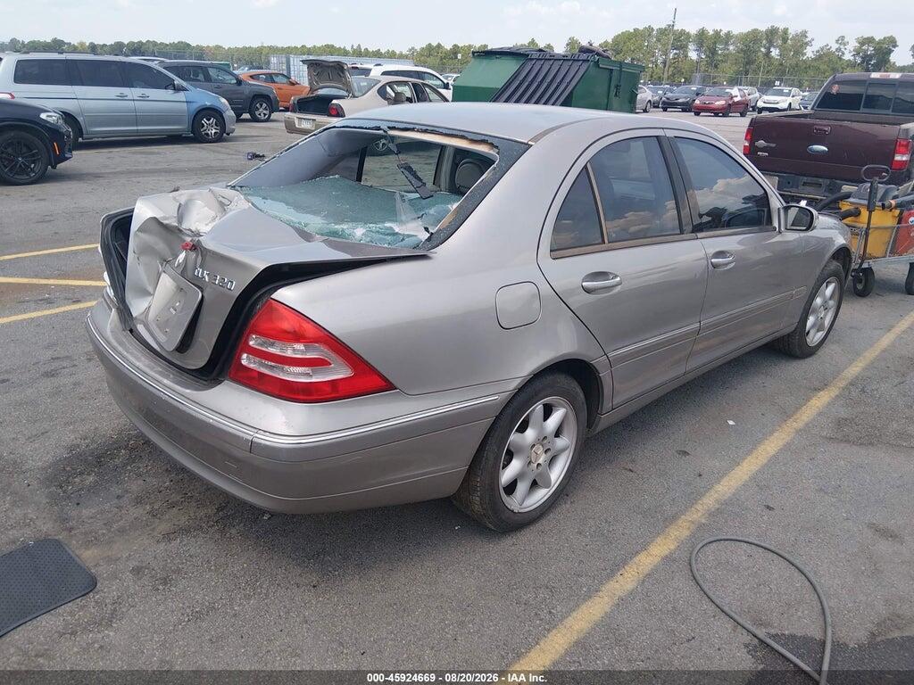 WDBRF64J23F395973 2003 MERCEDES-BENZ C 320 photo no. 4