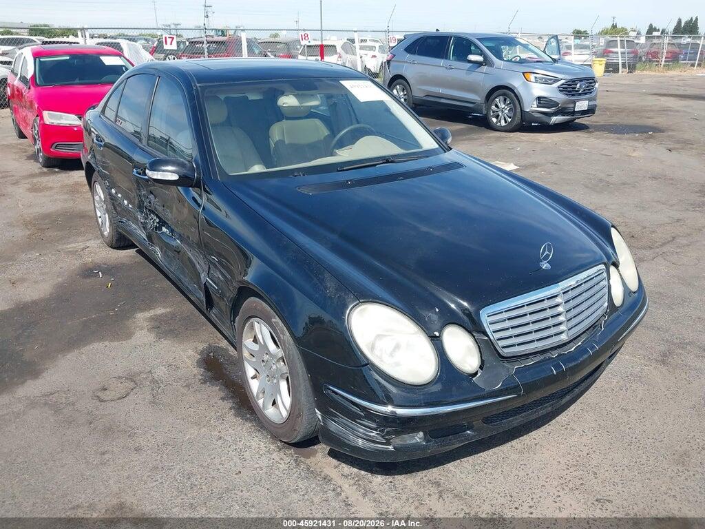 2003 MERCEDES-BENZ E 500 WDBUF70J03A162886