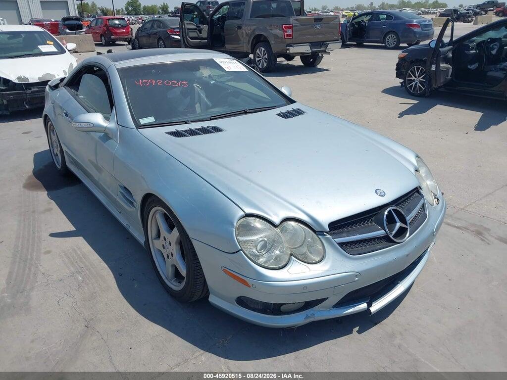 2003 MERCEDES-BENZ SL 500 WDBSK75F63F017524