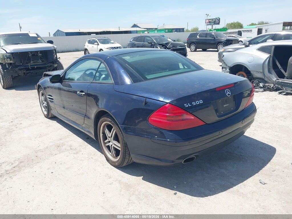 WDBSK75F73F017046 2003 MERCEDES-BENZ SL 500 photo no. 3