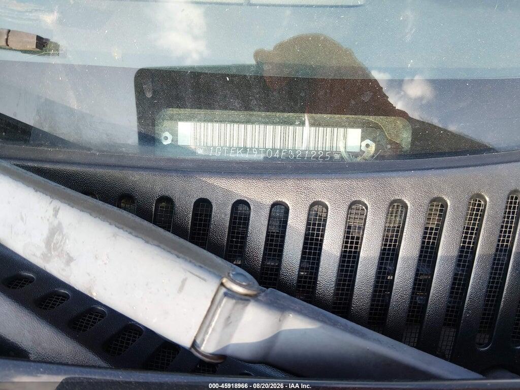 1GTEK19T04E321225 2004 GMC SIERRA 1500 photo no. 9
