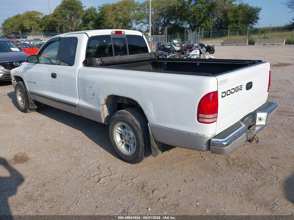 1B7GL22N3YS677845 2000 DODGE DAKOTA photo no. 3