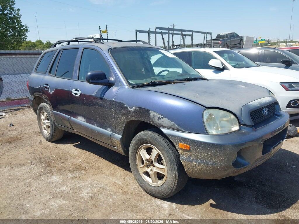 2004 HYUNDAI SANTA FE KM8SC13D44U759409